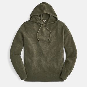 J. Crew Men's 100% Cashmere Hoodie Sweatshirt NWT Size XL